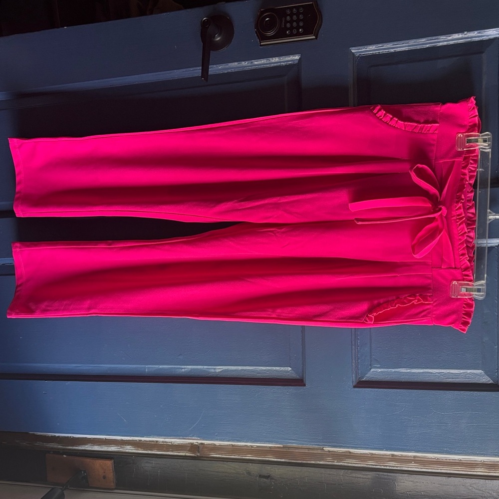 Bright Hot Pink Pants